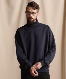 Schott(ショット)/WEB LIMITED/BLANK HIGHNECK SWEAT/ブランク ハイネック スウェット/ネイビー