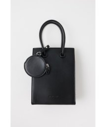 moussy(マウジー)/THIN STRAP SHOPPER バッグ/BLK