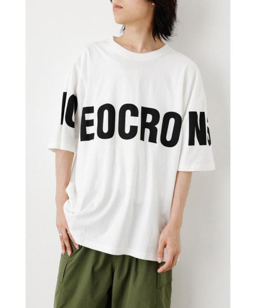 RODEO CROWNS WIDE BOWL(ロデオクラウンズワイドボウル)/フロントロゴ Tシャツ/WHT