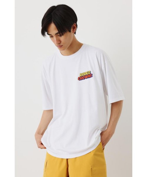 RODEO CROWNS WIDE BOWL(ロデオクラウンズワイドボウル)/TRI－FUNCTION COUNT Tシャツ/WHT