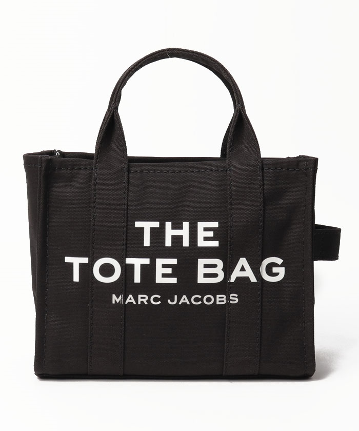 【新品未使用】 マークジェイコブス MARC JACOBS トート ショルダーバッグ THE TOTE BAG コットン ブラック M0016493 【SLATE GREEN】