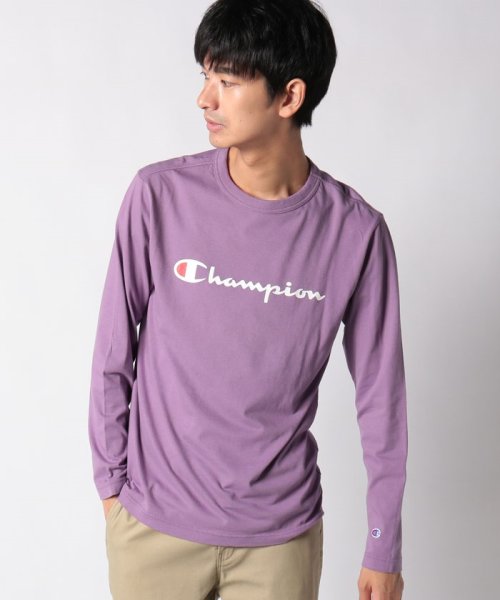 CHAMPION(チャンピオン)/【Champion/チャンピオン】長袖カットソー/バイオレット