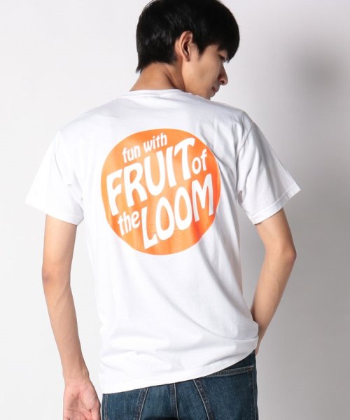 FRUIT OF THE LOOM(フルーツオブザルーム)/【FRUIT OF THE LOOM/フルーツ オブ ザ ルーム】プリントT/WHITE