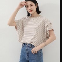 miniministore/ショルダータックTシャツ レディース半袖/505401652