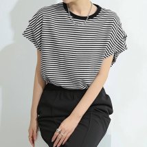 miniministore/ショルダータックTシャツ レディース半袖/505401652