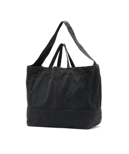 hobo(ホーボー)/ホーボー トートバッグ hobo 2WAY TOTE BAG L COTTON CANVAS VINTAGE WASH 2WAYトートバッグ HB－BG4007/ブラック