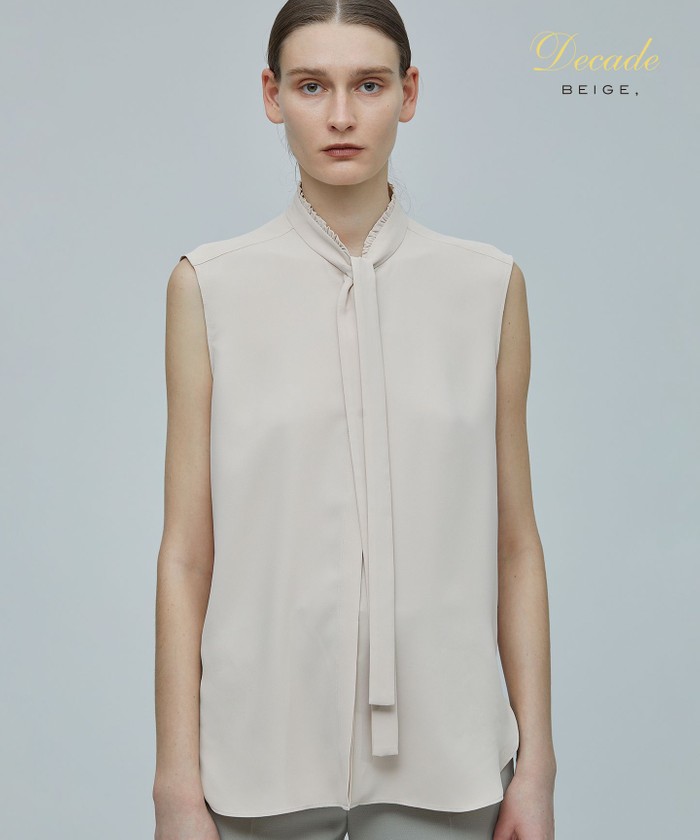 BEIGE EVA / ボウタイブラウス WHITE 6 BEIGE EVA / ボウタイブラウス WHITE 6