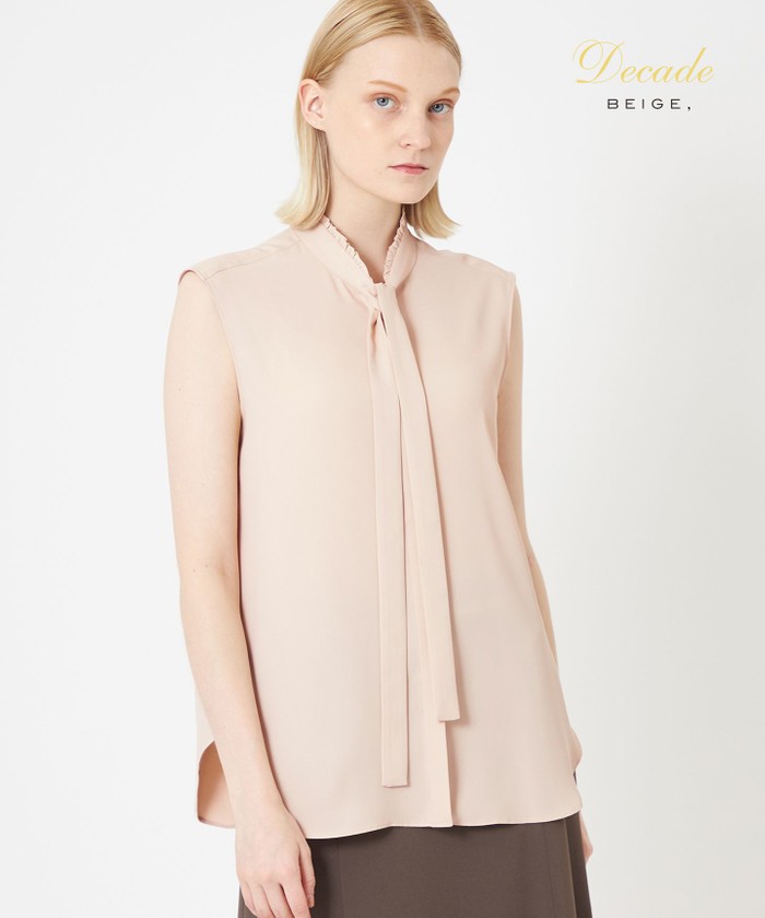 BEIGE EVA / ボウタイブラウス NUDE 6 BEIGE EVA / ボウタイブラウス NUDE 6