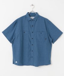 URBAN RESEARCH Sonny Label(アーバンリサーチサニーレーベル)/POLeR　EMB CHAMBRAY SHORT－SLEEVE SHIRTS/INDIGO