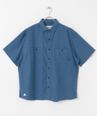 URBAN RESEARCH Sonny Label/POLeR　EMB CHAMBRAY SHORT－SLEEVE SHIRTS/505402891