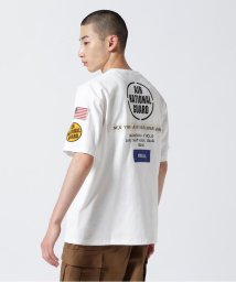 AVIREX(AVIREX)/《COLLECTION》AIR NATIONAL GUARD PATCH T－SHIRT / エアナショナルガード Tシャツ/ホワイト