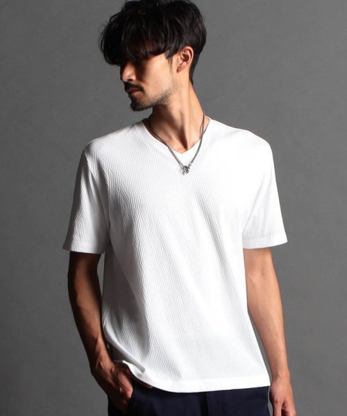 NICOLE CLUB FOR MEN(ニコルクラブフォーメン)/【23年モデル WEB限定再販売】バスケットリンクス半袖Ｔシャツ/09ホワイト