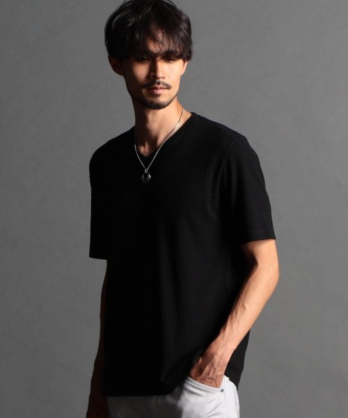 NICOLE CLUB FOR MEN(ニコルクラブフォーメン)/【23年モデル WEB限定再販売】バスケットリンクス半袖Ｔシャツ/49ブラック