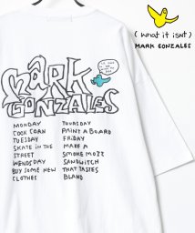 LAZAR(ラザル)/【Lazar】MARK GONZALES /マークゴンザレス オーバーサイズ ストリート バックプリント 半袖Tシャツ メンズ カジュアル トップス/柄A