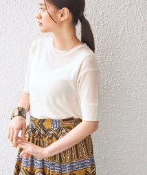 SHIPS WOMEN/PLA シアー ワッフル 半袖 プルオーバー◇/505403456