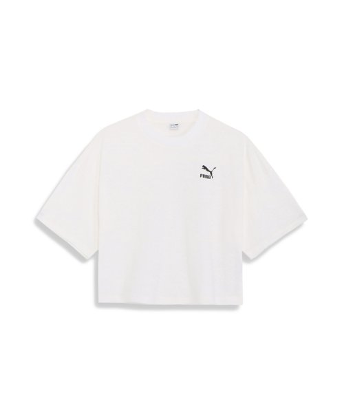 PUMA(プーマ)/ウィメンズ CLASSICS オーバーサイズ Tシャツ/PUMAWHITE