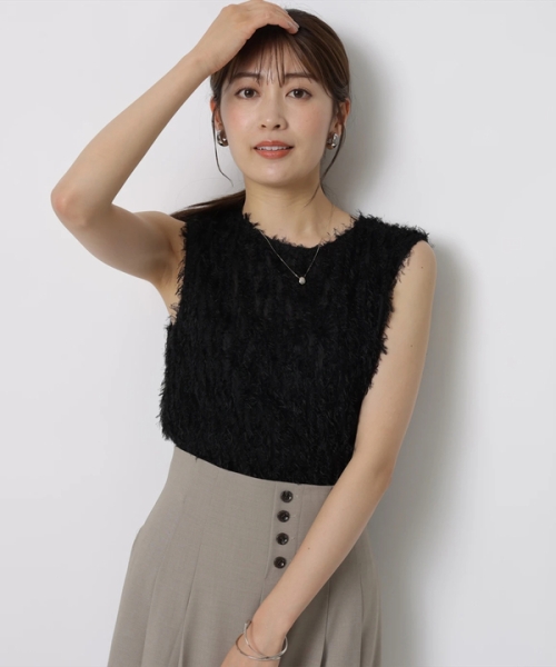 ふわもこノースリトップス(505404253) | アプワイザー リッシェ