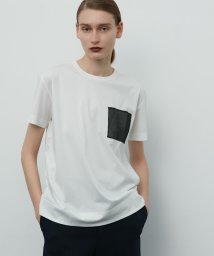BEIGE，(ベイジ，)/MOULINS / Tシャツ/WHITE×BLACK