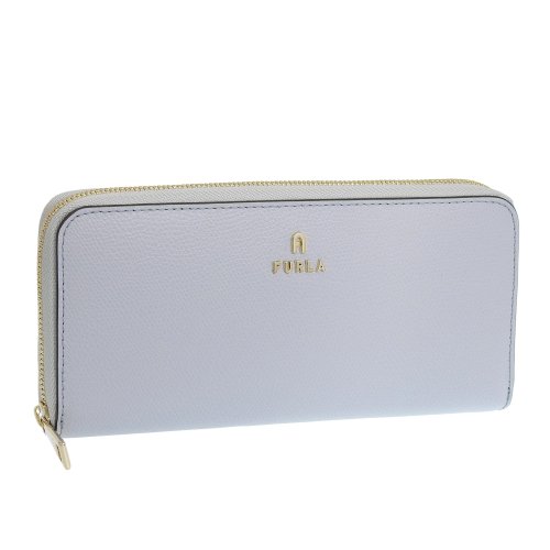 FURLA(フルラ)/FURLA フルラ CAMELIA XL カメリア ZIP AROUND 長財布 レザー XLサイズ/グレー