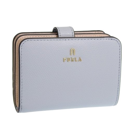 FURLA(フルラ)/FURLA フルラ CAMELIA S カメリア 二つ折り 財布 レザー Sサイズ/グレー
