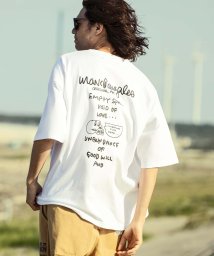 Mark Gonzales/MARK GONZALES ARTWORK COLLECTION(マーク ゴンザレス)バックプリント半袖Tシャツ/5type/6colors/505404639