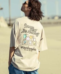 Mark Gonzales/MARK GONZALES ARTWORK COLLECTION(マーク ゴンザレス)バックプリント半袖Tシャツ/5type/6colors/505404639