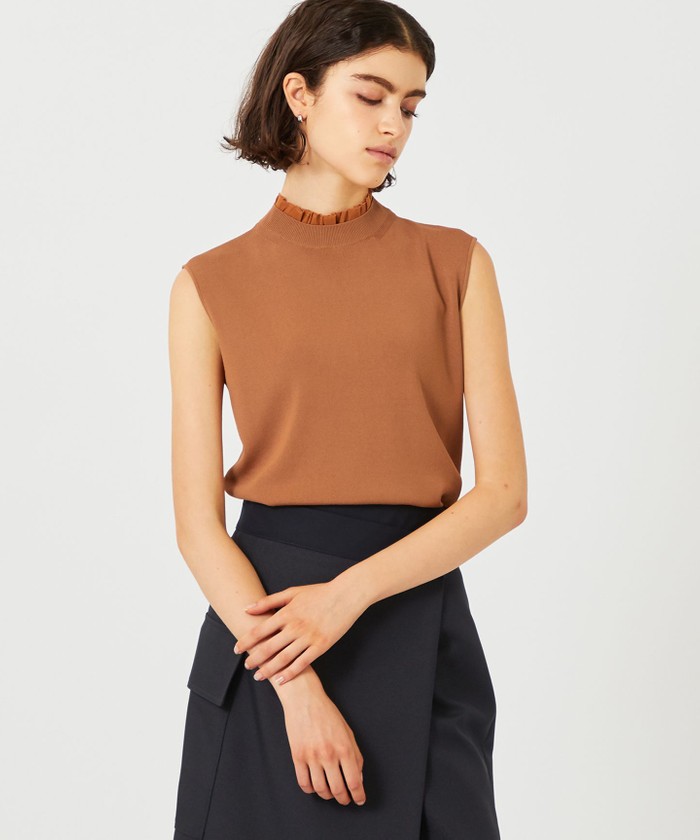 BEIGE VALOIS / ニットトップス TAN 4 BEIGE VALOIS / ニットトップス TAN 4