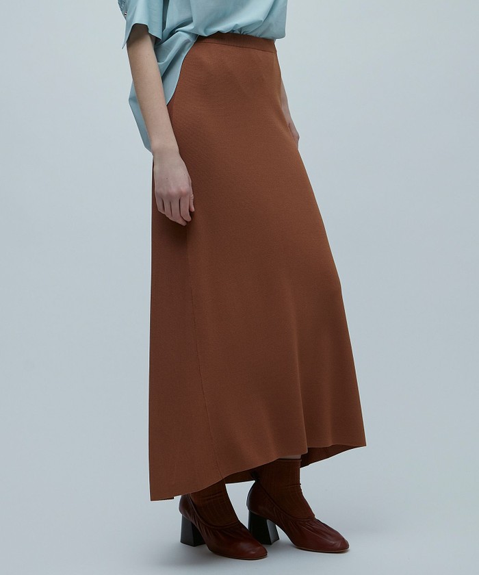 BEIGE 【InRed 9月号掲載】VALOIS / ニットスカート TAN 4 BEIGE 【InRed 9月号掲載】VALOIS / ニットスカート TAN 4