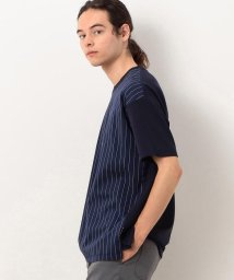  COMME CA COMMUNE/ストライプ切り替え Ｔシャツ/505391543