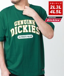 MARUKAWA/【Genuine Dickies】ジェニュインディッキーズ 大きいサイズ[2L 3L 4L 5L] カレッジプリント半袖Tシャツ ロゴプリント 夏 カジュアル /505400198