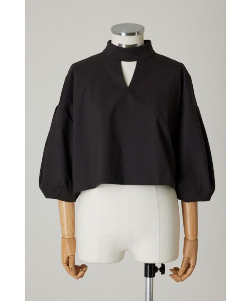 Stand collar short tops(505404906) | リムアーク(RIM.ARK) - MAGASEEK