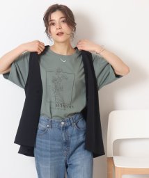 SHOO・LA・RUE(シューラルー)/【プチプラ／接触冷感】大人世代に支持されている ”旬” Tシャツ/グリーン（622）