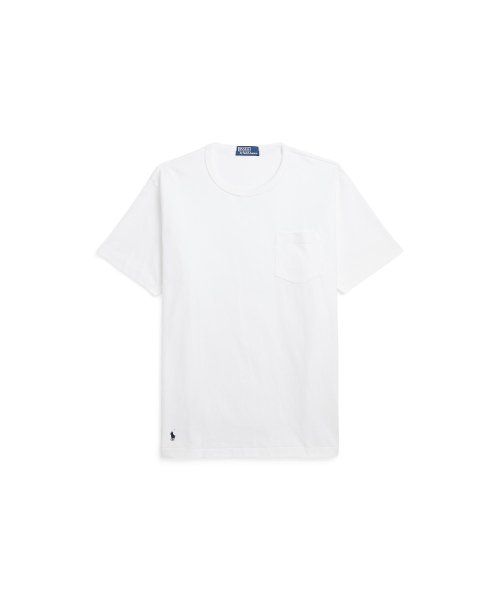 POLO RALPH LAUREN(POLO RALPH LAUREN)/ビッグ フィット ジャージー ポケット Tシャツ/100ホワイト