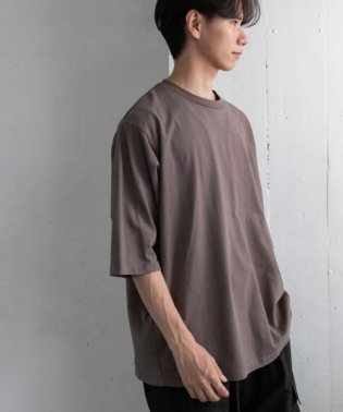 URBAN RESEARCH DOORS/『吸水速乾』『接触冷感』FORK&SPOON　プレーティング 5分袖 Tシャツ/505411564