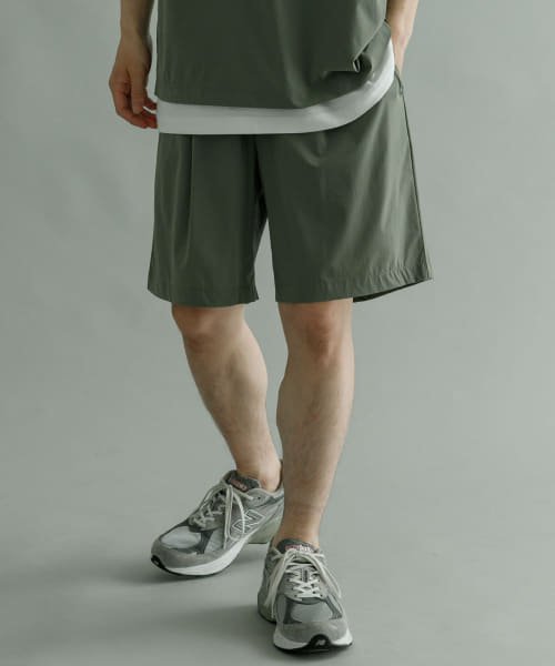 URBAN RESEARCH(アーバンリサーチ)/『UR TECH MoLight』『撥水/UVカット』SHORTS/KHAKI