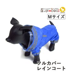 HAPPY DOG!!/犬 服 犬服 いぬ 犬の服 レインコート かっぱ カッパ 合羽 雨具 つなぎ スナップボタン Dカン 【春 夏 春夏 春服 夏服 春物 夏物 春服】/505412468