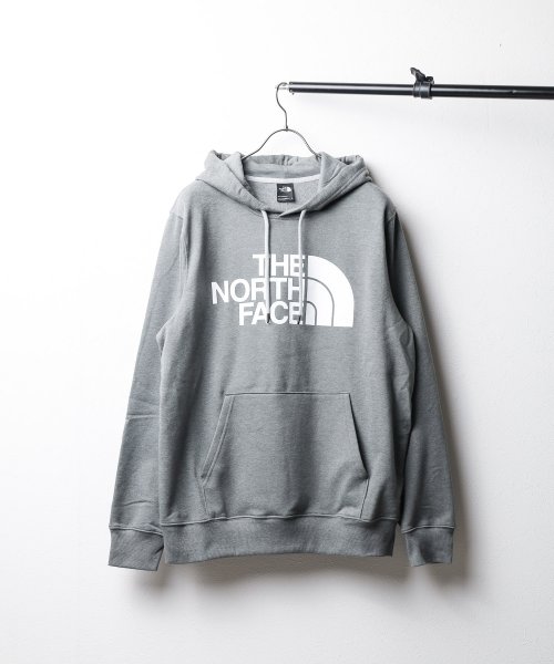 ar/mg(エーアールエムジー)/【W】【it】【NF0A7UNLWTQ， NF0A7UNLKY4， NF】【THE NORTH FACE】HALF DOME PULLOVER HOODIE－ハ/杢グレー