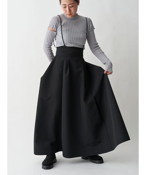 emmi atelier】アシメ切替ボリュームスカート(505634425)|阪急百貨店