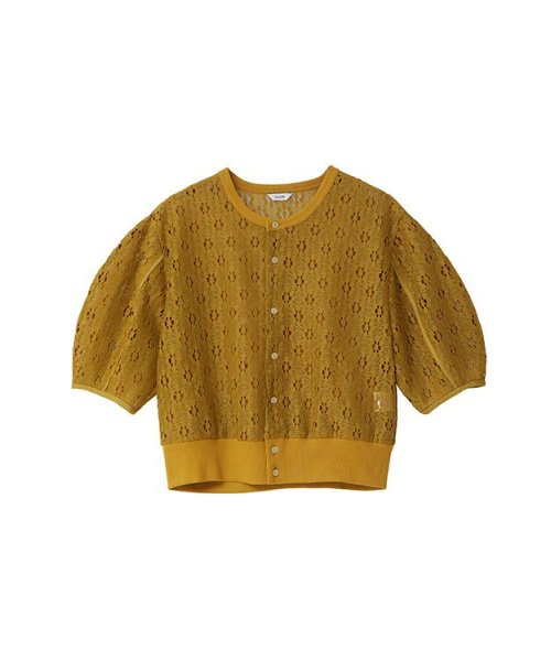 セール】VINTAGE LACE MINI PUFF CARDIGAN(505389224) | クラネ(CLANE 