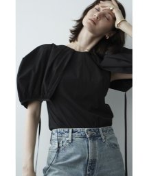 CLANE(クラネ)/BALLOON SLEEVE TOPS/BLACK