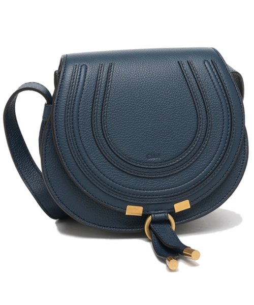 Chloe(クロエ)/クロエ ショルダーバッグ マーシー サドルバッグ ネイビー レディース CHLOE CHC22AS680I31 4C4/その他