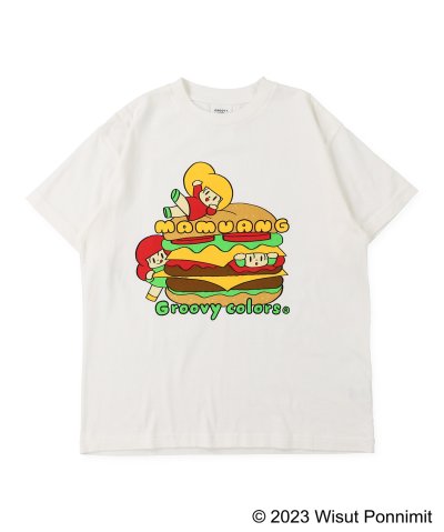 天竺 マムアン BURGER BIG Tシャツ