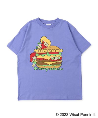 天竺 マムアン BURGER BIG Tシャツ