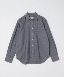 SHIPS MEN(シップス　メン)/GROWN&SEWN: Dean Shirt － Indigo Chambray/ブルー