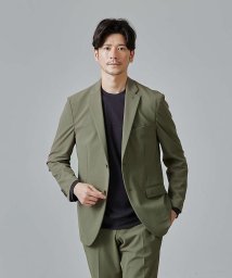 ABAHOUSE(ABAHOUSE)/【セットアップ対応/FLEX JACKET】マルチストレッチ ジャケット/カーキ