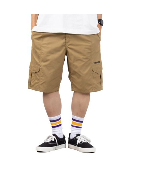 MAC HOUSE(men)(マックハウス（メンズ）)/CONVERSE コンバース ウェザーカーゴショートパンツ 3210－8762/ベージュ