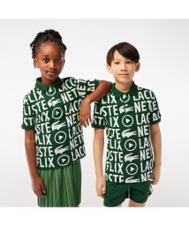 LACOSTE KIDS(ラコステ　キッズ)/『Lacoste x Netflix』 キッズポロシャツ/グリーン