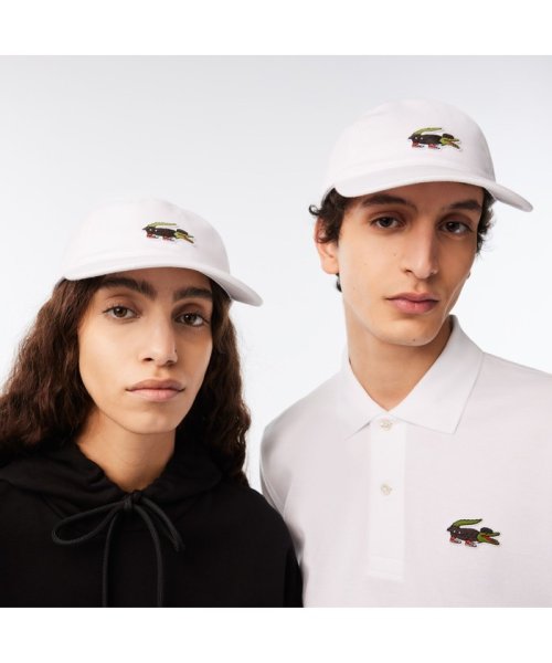 LACOSTE Mens(ラコステ　メンズ)/『Lacoste x Netflix』 アレンジワニロゴキャップ/ホワイト系その他4