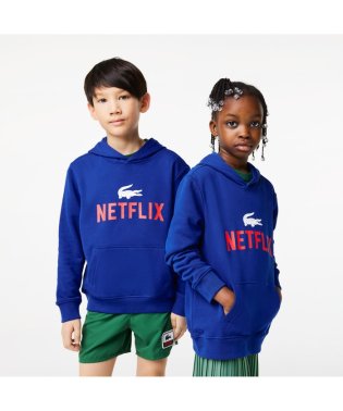 LACOSTE KIDS/『Lacoste x Netflix』 キッズスウェットフーディー/505416050