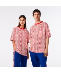 LACOSTE Mens/『Lacoste x Netflix』 総柄Tシャツ/505416052